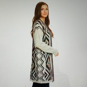 SALE OFF Tribal Boho cardi! One size fits all